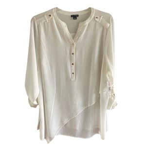 Women’s Ivory Blouse Size 2X New With Tags